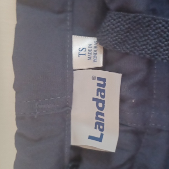 Landau Essentials scrub pants women's size small tall dark blue - Picture 4 of 8